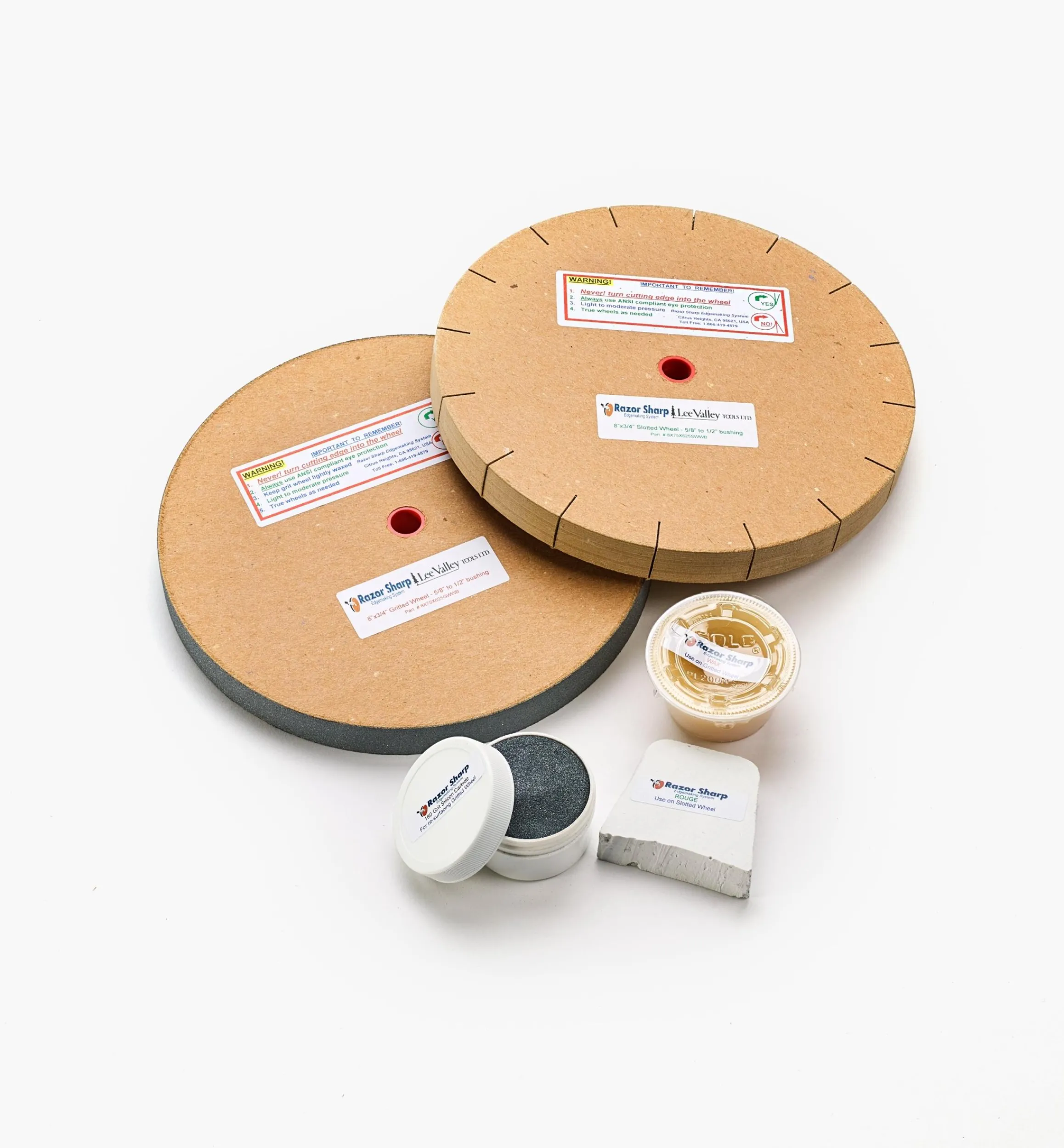 Lee Valley Sharpening>8" × 3/4" Razor Sharp Kit