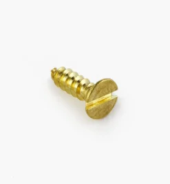 Lee Valley Screws>3/8" #4 Flat-Head Brass Screws