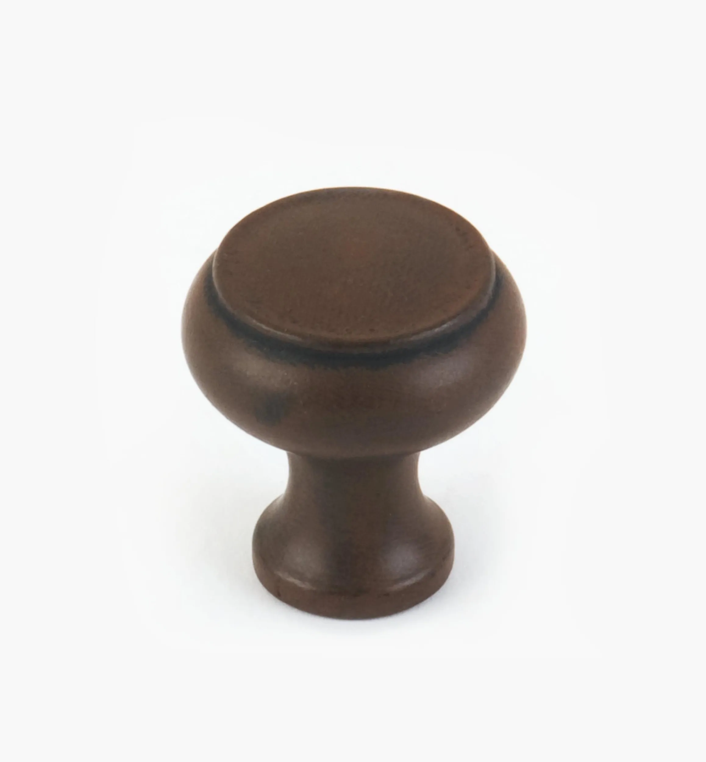 Lee Valley Knobs>1 1/8" Rustic-Iron Finish Knob