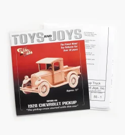 Lee Valley Plans>1928 Chevrolet Pickup Truck Toy Plan