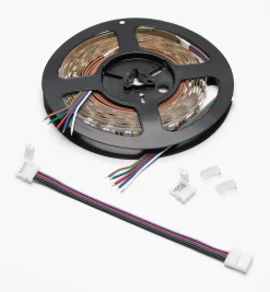 Lee Valley Lighting>8' Color-Controlled RGB+W LED Tape Light Set, 60+60 LEDs/m