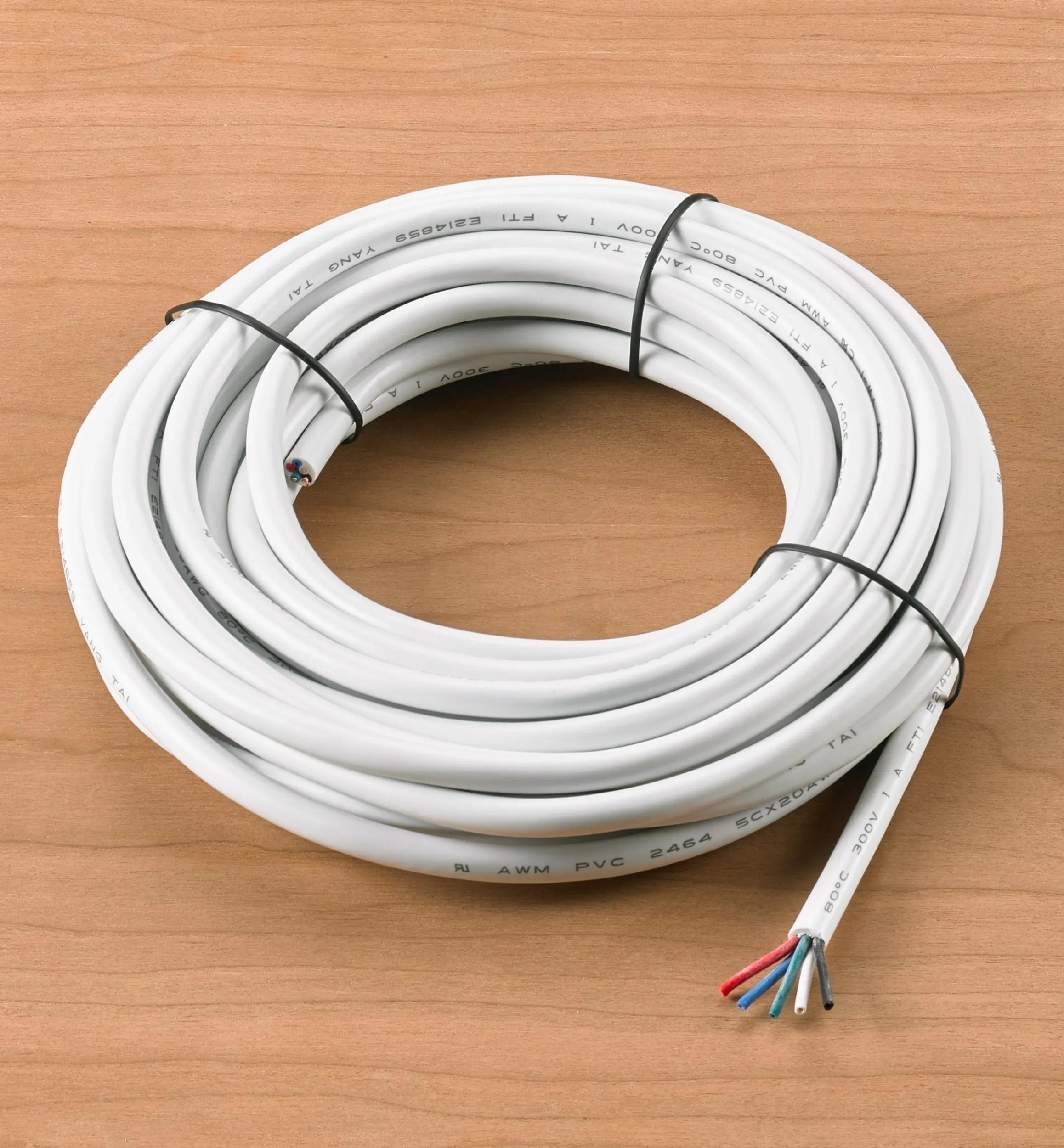 Lee Valley Lighting>20 Ga. Five-Conductor In-Wall Wire For RGB+W LED Tape Lights