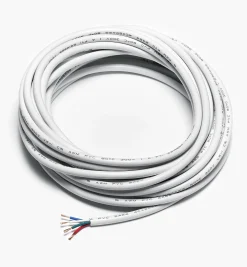 Lee Valley Lighting>20 Ga. Four-Conductor In-Wall Wire For Color-Controlled (RGB) LED Lighting (12V)