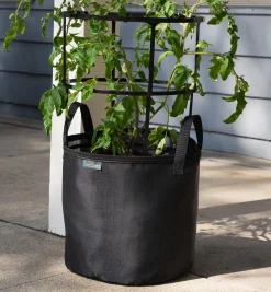 Lee Valley Container Gardening>7 Gallon Mesh Fabric Pot