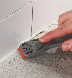 Lee Valley Scrapers>6" Holder & 6 Orange Plastic Razor Blades