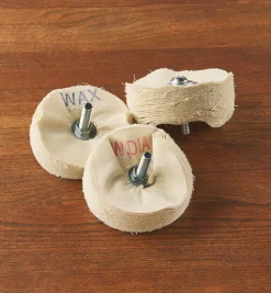 Lee Valley Power Tool Accessories>4" Replacement Buffs For Motors