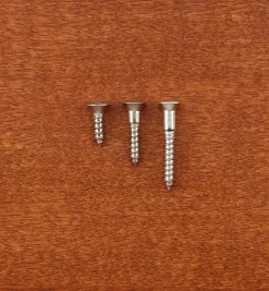 Lee Valley Screws>316 Stainless-Steel #6 Flat-Head Screws