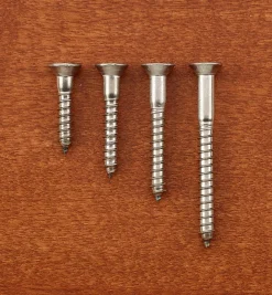 Lee Valley Screws>316 Stainless-Steel #10 Flat-Head Screws