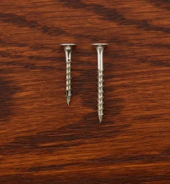 Lee Valley Screws>18-8 Stainless-Steel #6 Flat-Head Screws