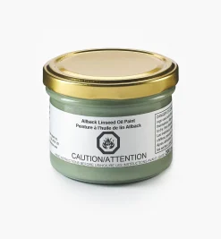 Lee Valley Supplies>Allbäck Lichen Linseed Oil Paint