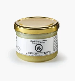 Lee Valley Supplies>Allbäck Natural Linseed Oil Wax