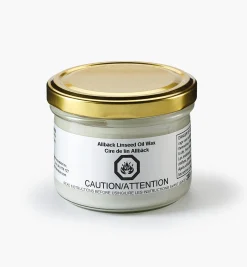 Lee Valley Supplies>Allbäck White Linseed Oil Wax