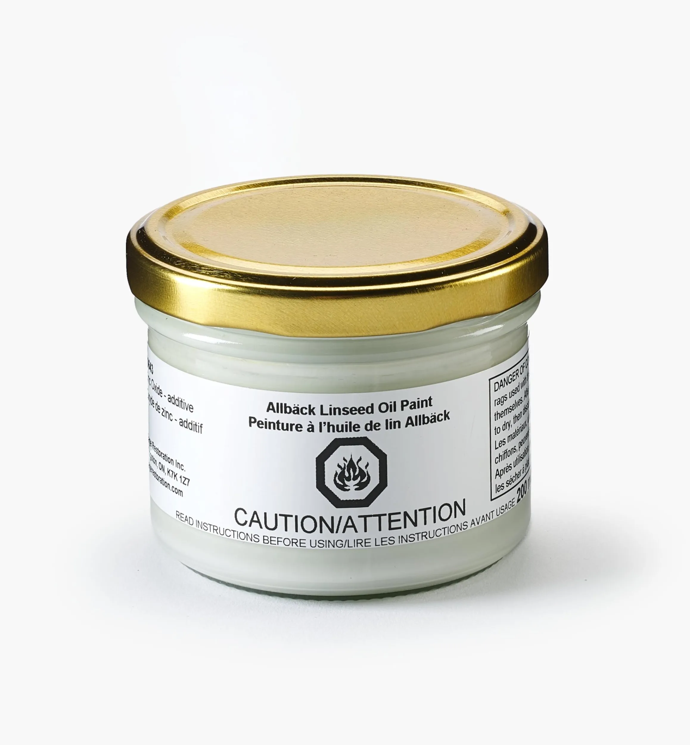 Lee Valley Supplies>Allbäck Zinc Oxide Additive