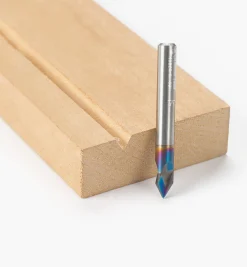 Lee Valley Power Tool Accessories>Amana V-Groove CNC Router Bits