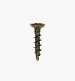 Lee Valley Screws>Antique Brass Hinge Screws