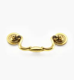 Lee Valley Pulls>Antique Brass Traditional Bail Pull