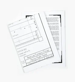 Lee Valley Plans>Aurora Nightstand Plan