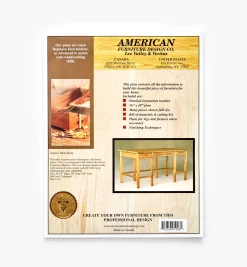 Lee Valley Plans>Aurora Table Desk Plan