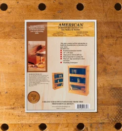 Lee Valley Plans>Barrister's Bookcase Plan