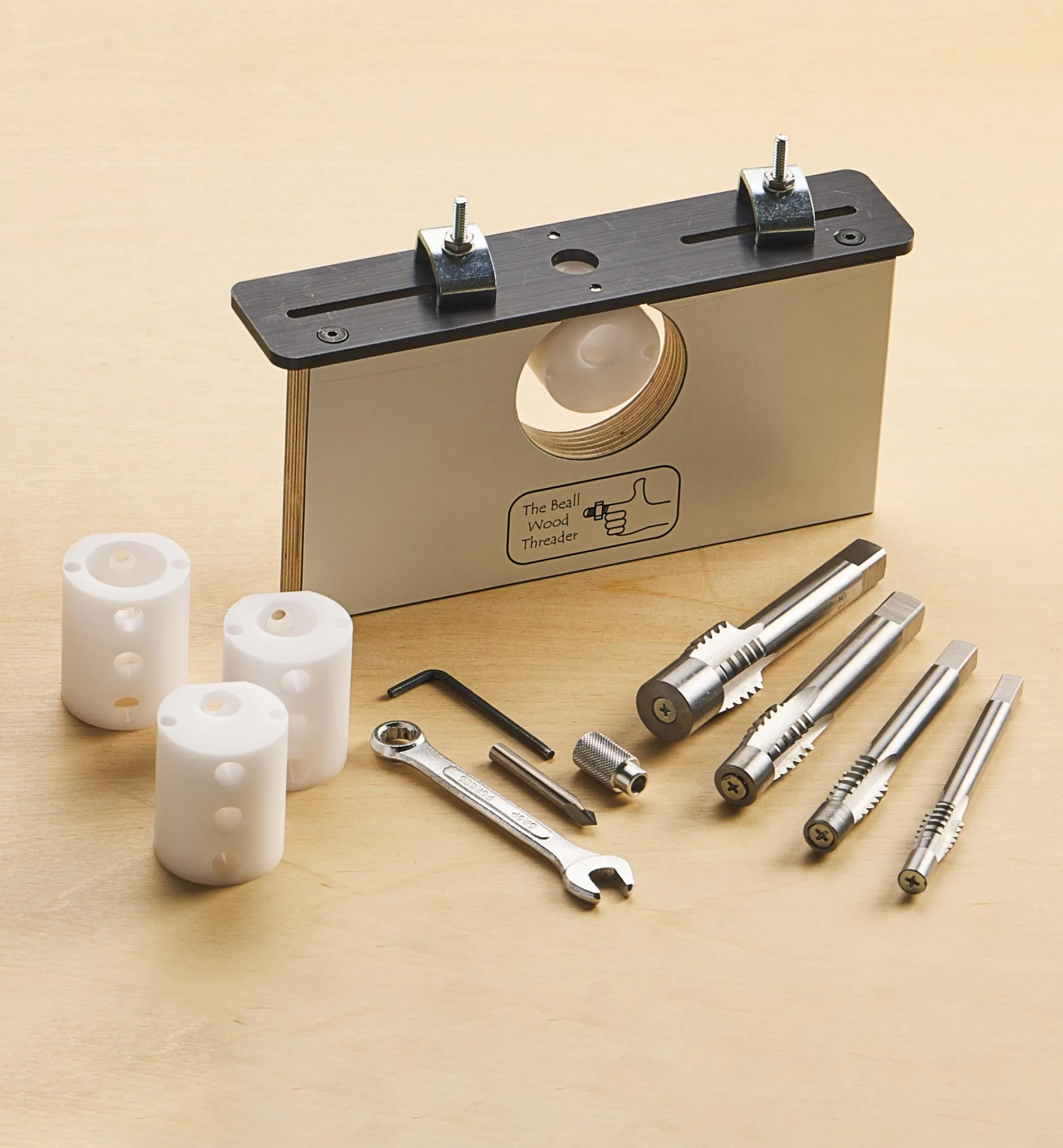 Lee Valley Power Tool Accessories>Beall Wood Threader Set Of 4 (1/2", 5/8", 3/4", 1")