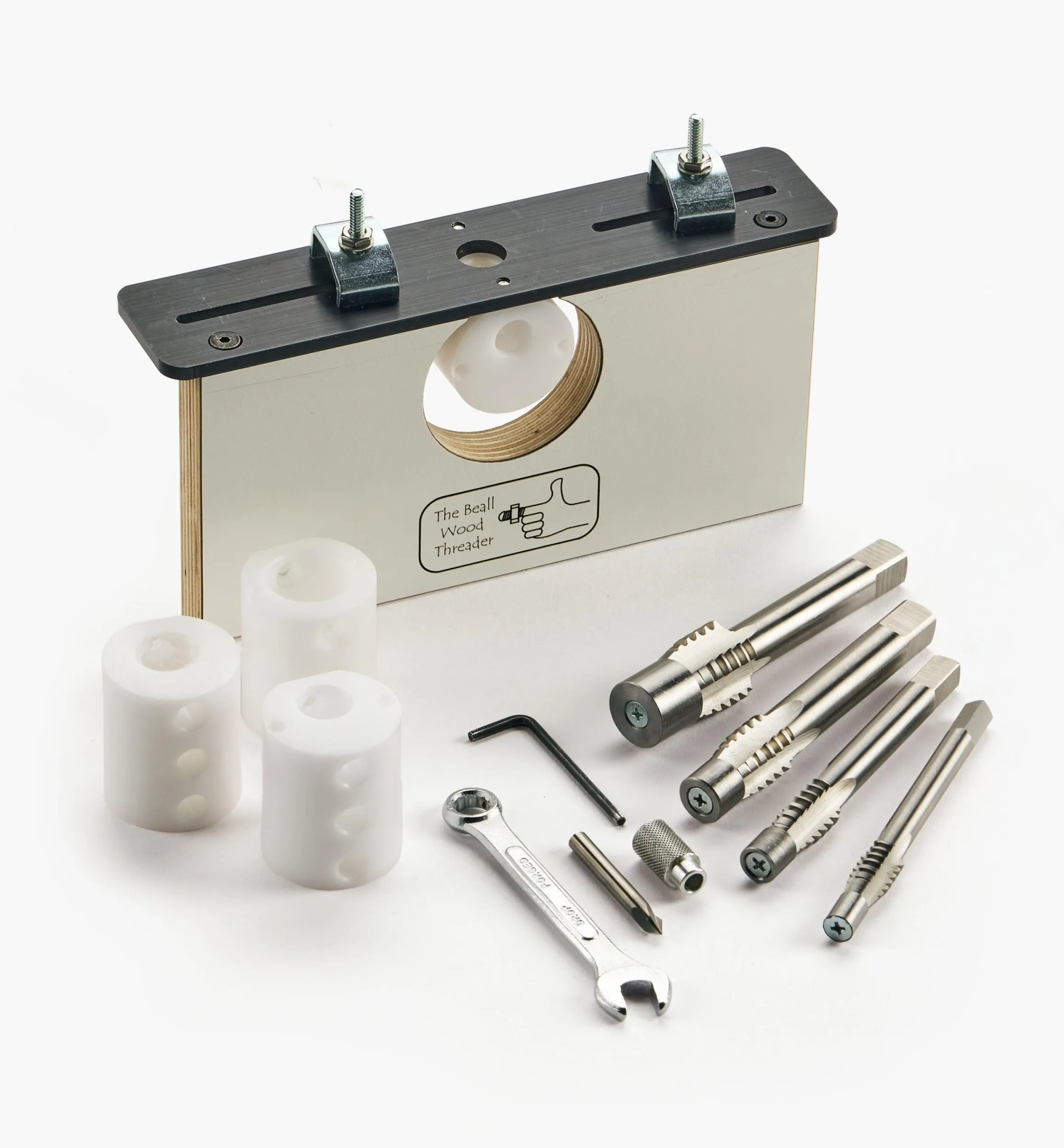 Lee Valley Power Tool Accessories>Beall Wood Threader Set Of 4 (1/2", 5/8", 3/4", 1")