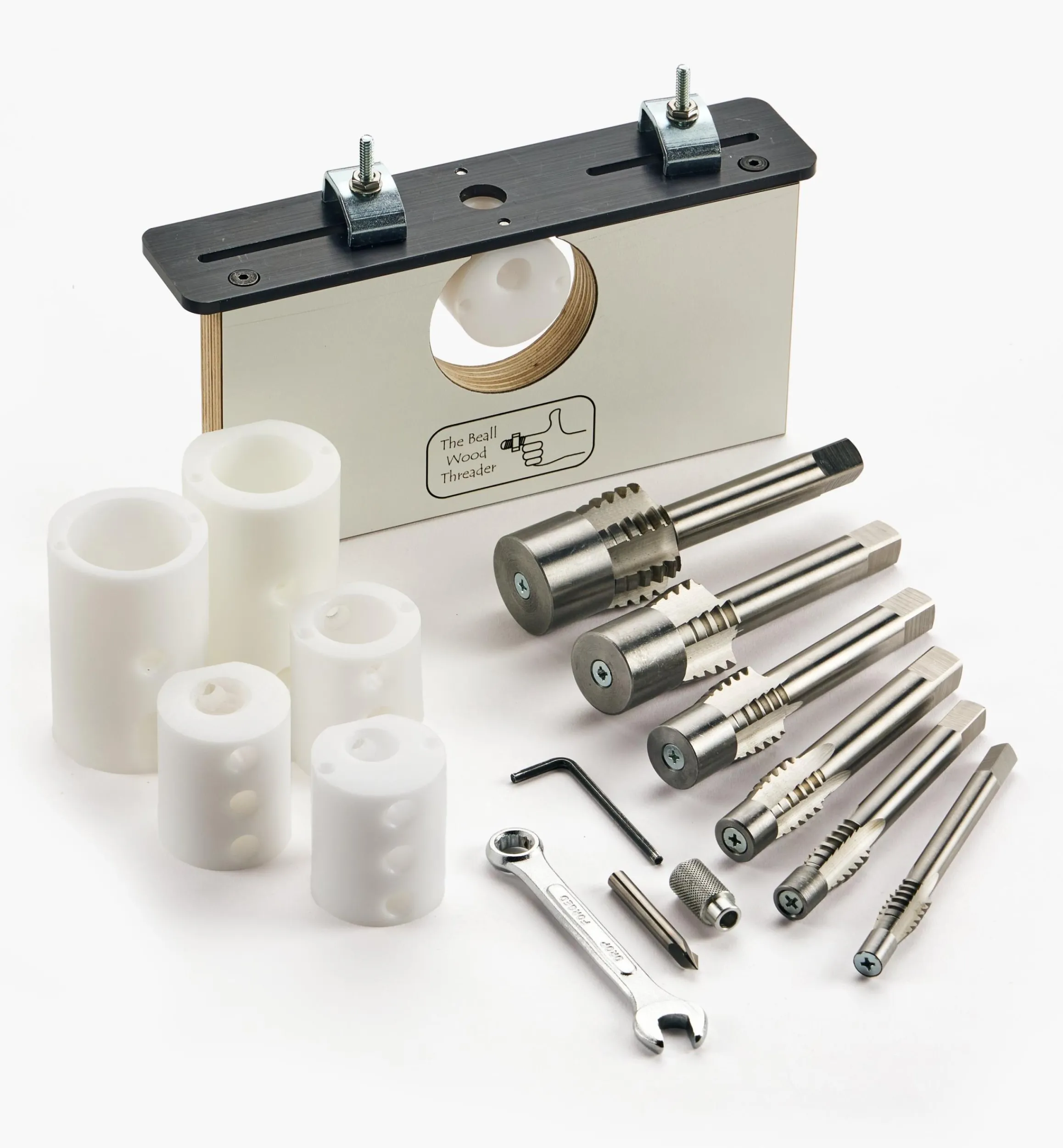 Lee Valley Power Tool Accessories>Beall Wood Threader Set Of 6 (1/2", 5/8", 3/4", 1", 1 1/4", 1 1/2")