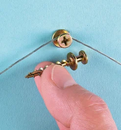 Lee Valley Picture Hanging>Bear Claw Screws