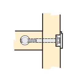 Lee Valley Fasteners>Bed Bolt Cover