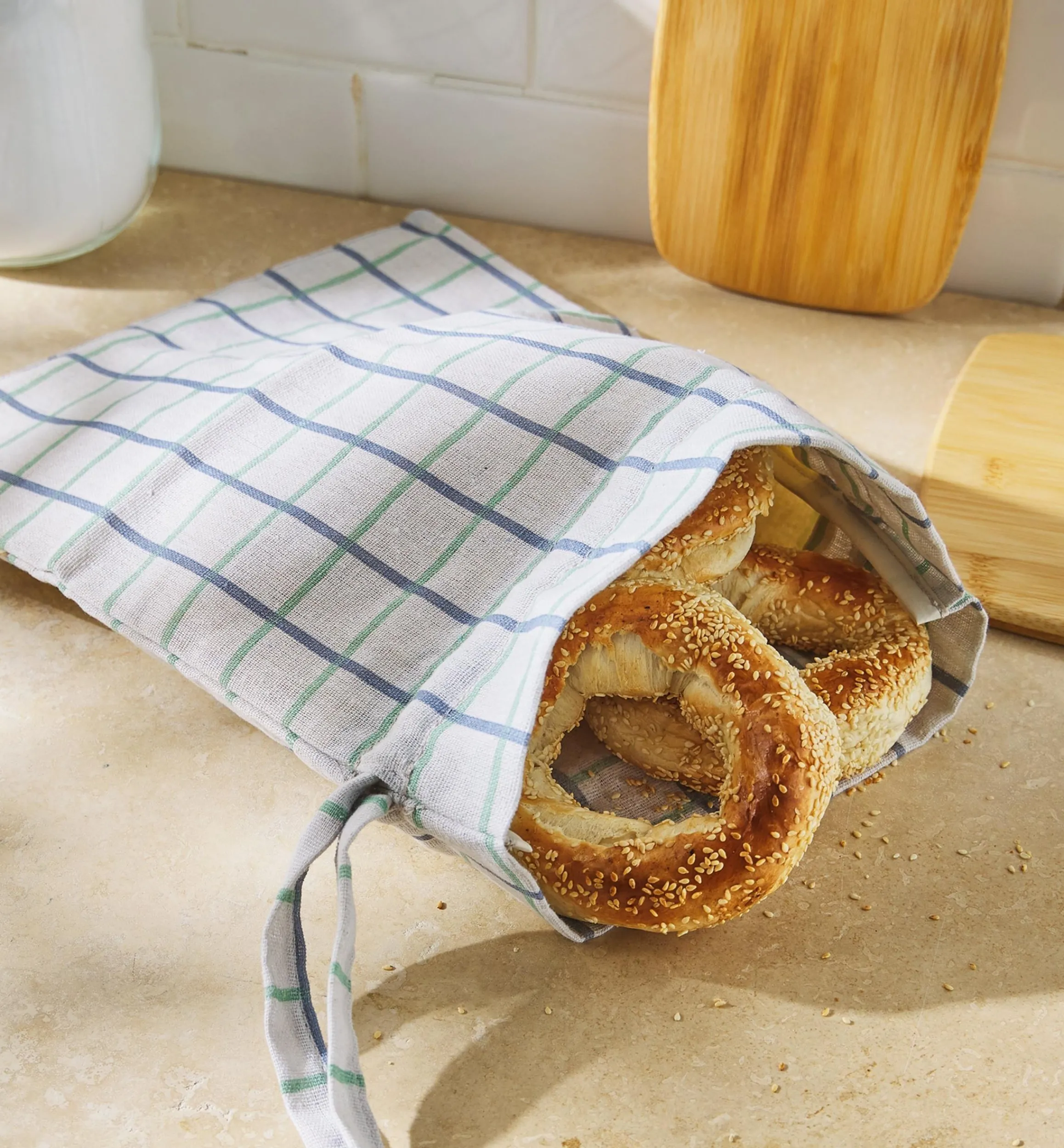 Lee Valley Food Storage>Beeswax Bread Storage Bag