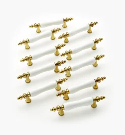 Lee Valley Handles>Belwith Ceramic Finial-Tipped Pull