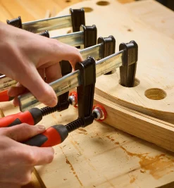 Lee Valley Hand Tools>Bessey 2 1/2" Jaw Light-Duty Fast-Acting Clamps