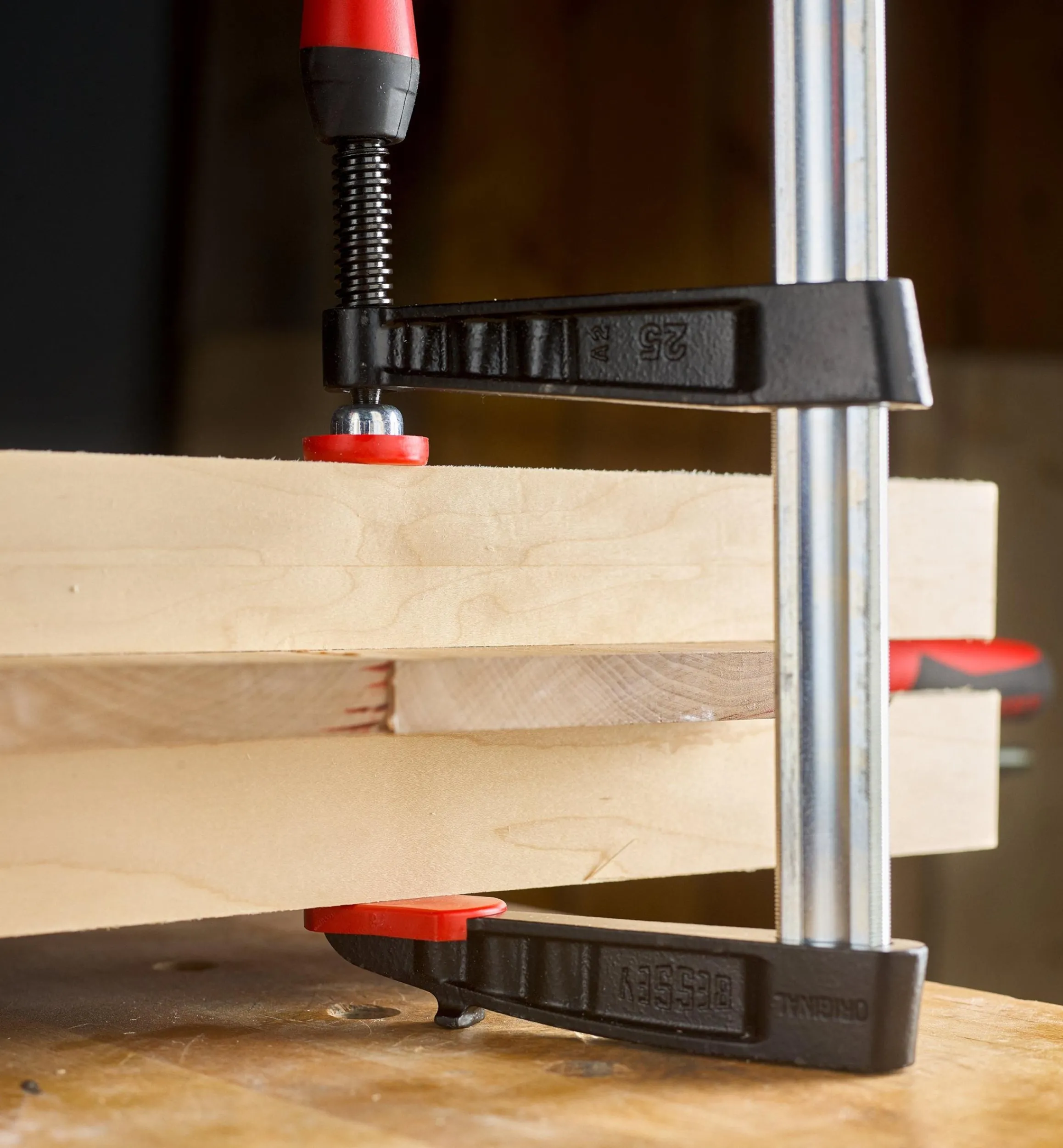 Lee Valley Hand Tools>Bessey 4 1/2" Jaw Medium-Duty Fast-Acting Clamps