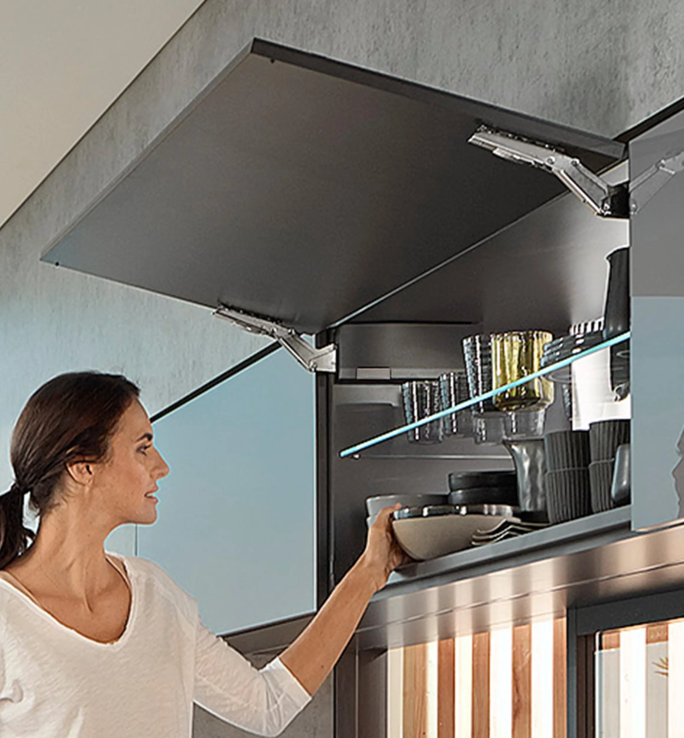 Lee Valley Mechanisms>Blum AVENTOS HK-Top Soft-Close Lift System