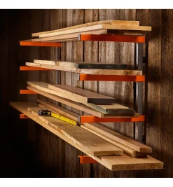 Lee Valley Storage Organization>Bora Four-Shelf Lumber Rack