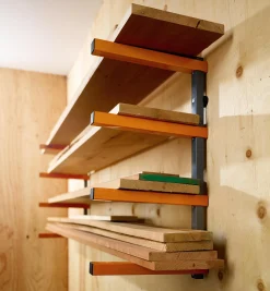 Lee Valley Storage Organization>Bora Four-Shelf Lumber Rack