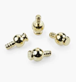 Lee Valley Box Hardware>Brass Box Feet