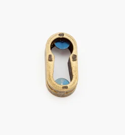 Lee Valley Escutcheons>Brass Inset Spline Escutcheon