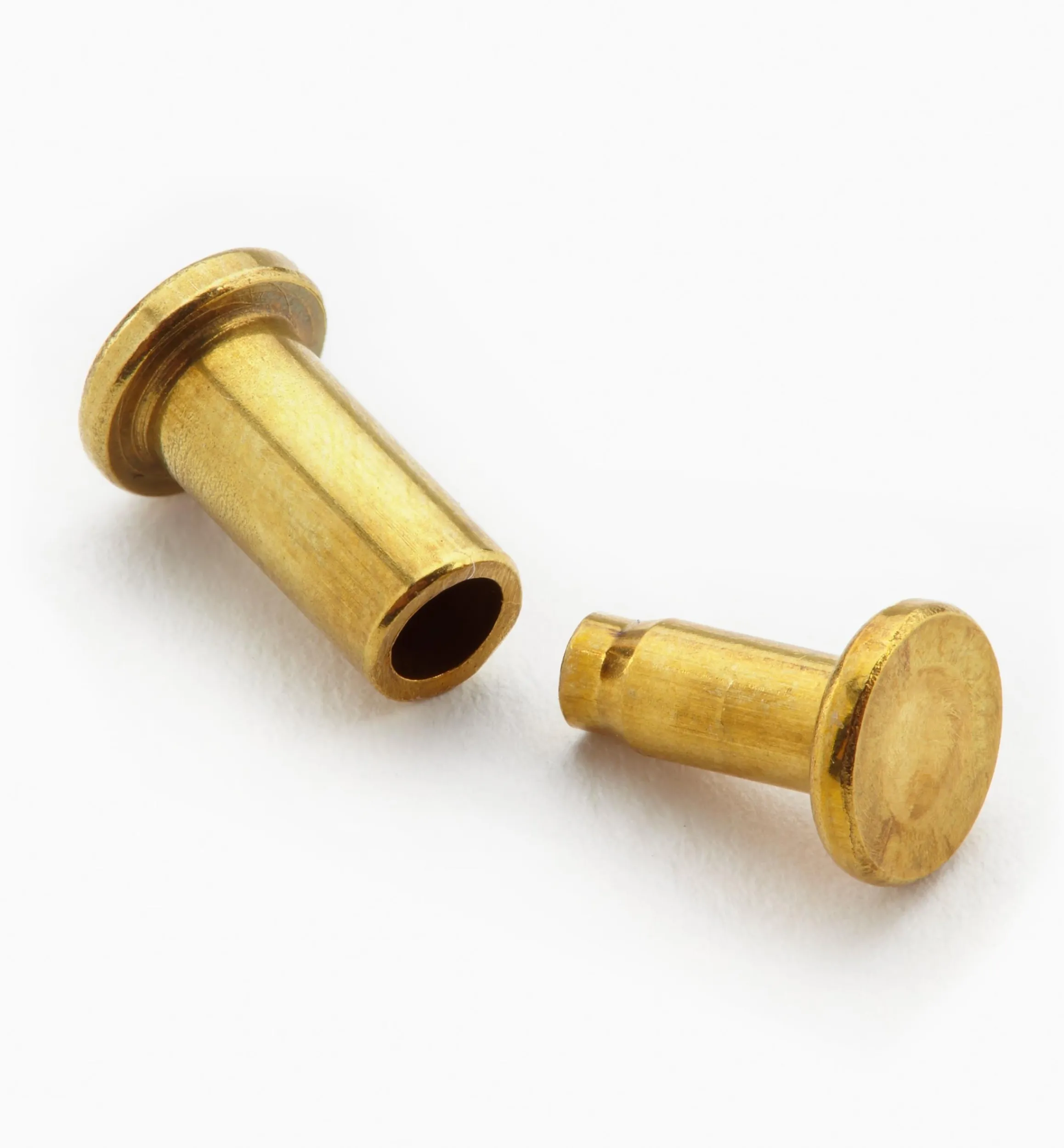 Lee Valley Fasteners>Brass Rivets