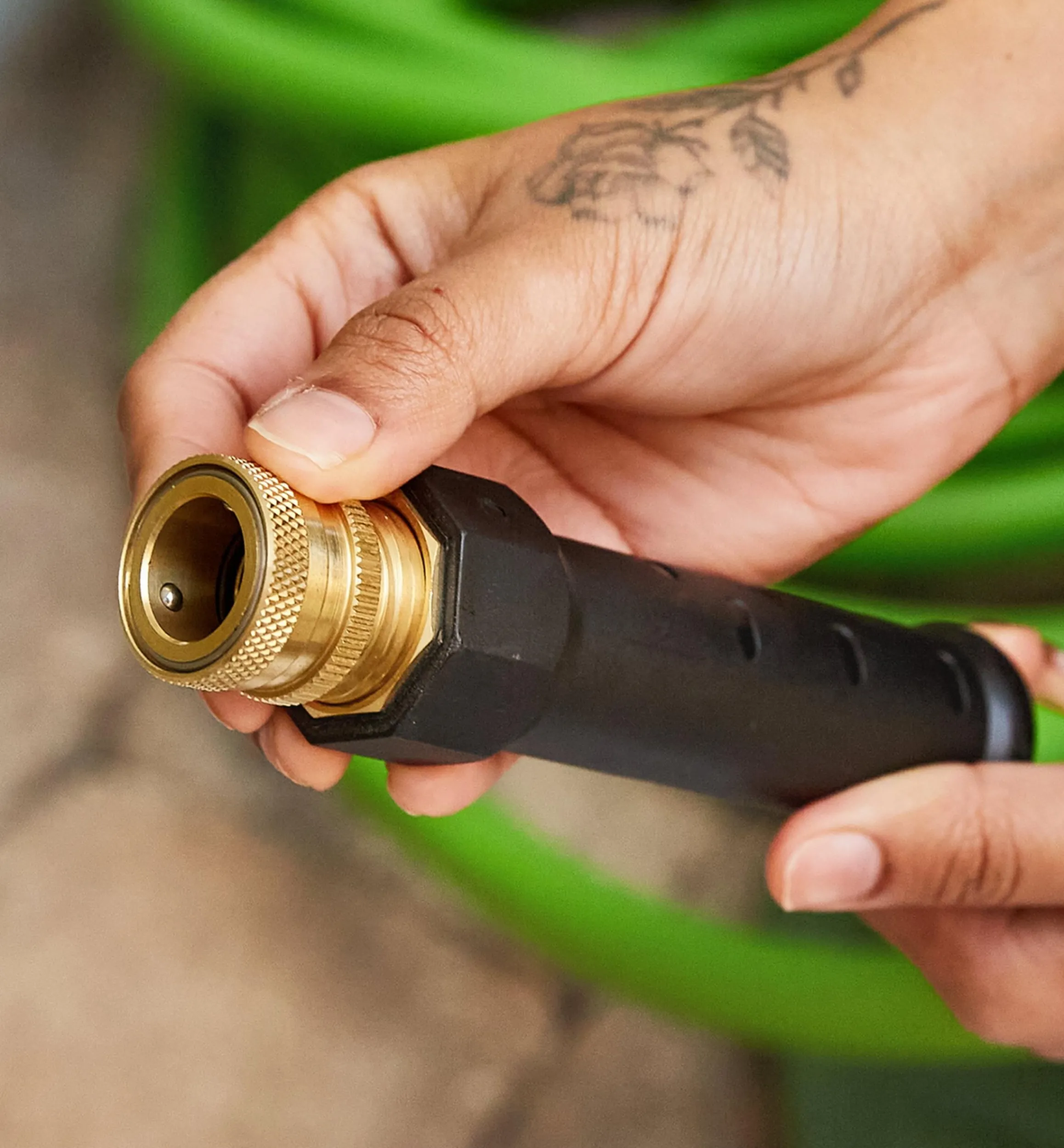 Lee Valley Hoses & Accessories>Brass Tap End Quick Connect Set