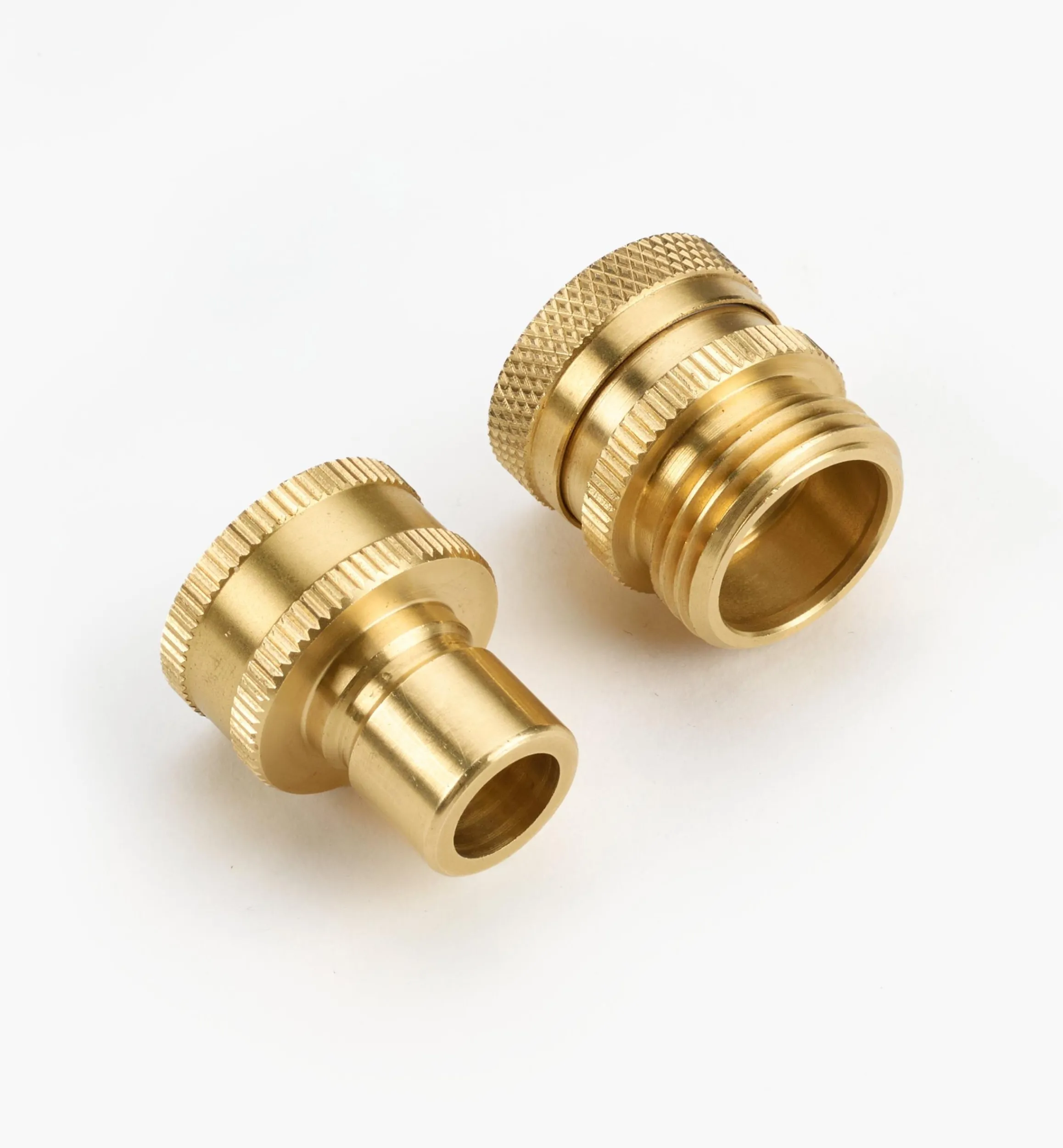Lee Valley Hoses & Accessories>Brass Tap End Quick Connect Set