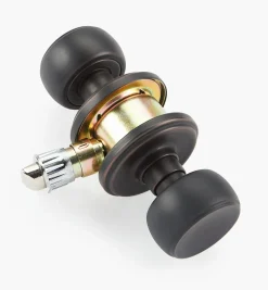 Lee Valley Architectural Hardware>Brinks Push-Pull-Rotate Ganyon Doorknobs