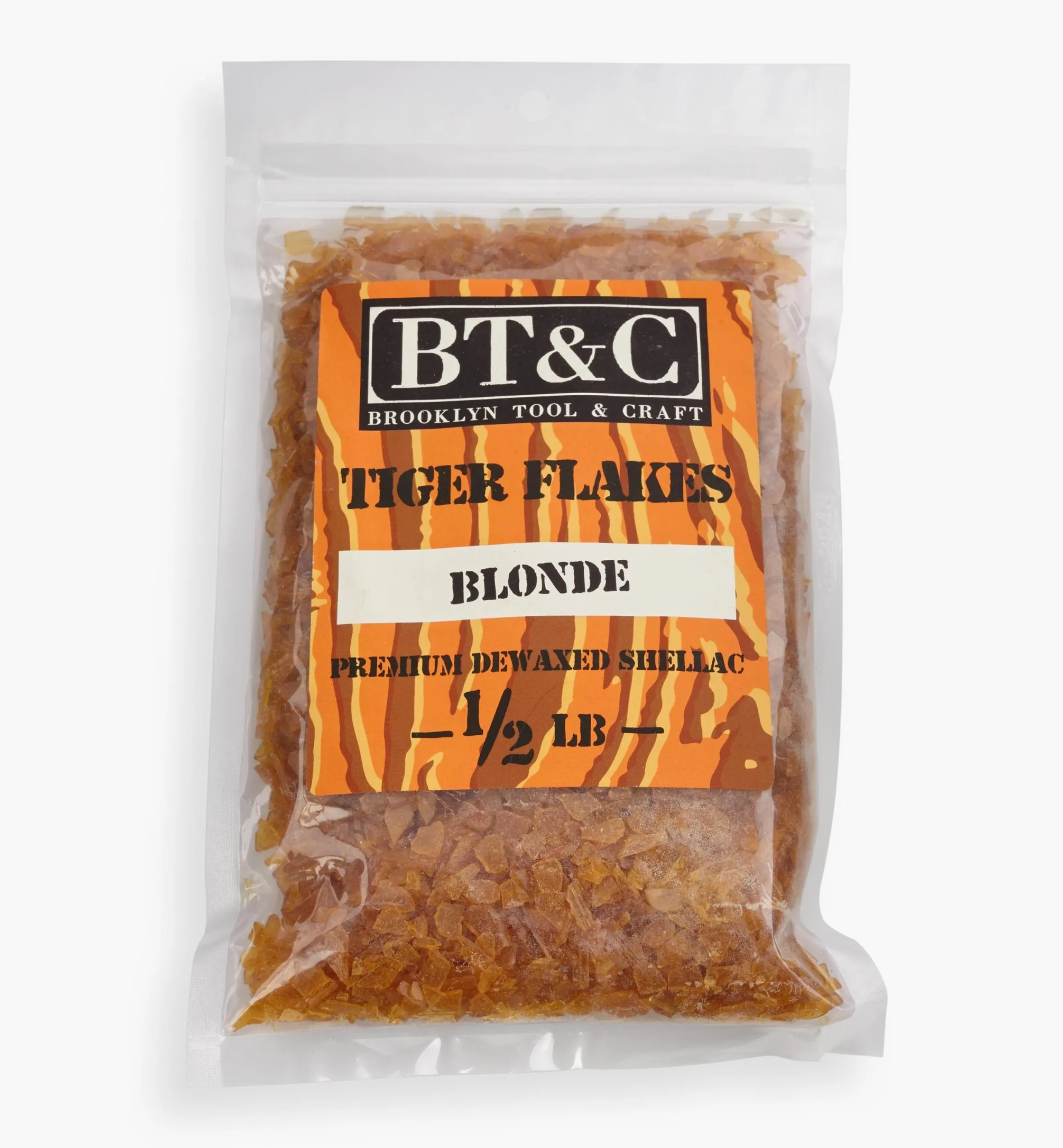 Lee Valley Supplies>Brooklyn Tool & Craft De-Waxed Shellac Flakes