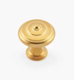 Lee Valley Knobs>Brusso Brass Concentric Ring Knob