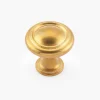 Lee Valley Knobs>Brusso Brass Ringed Knob
