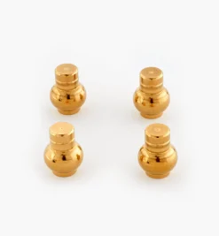 Lee Valley Box Hardware>Brusso Small Round Box Feet