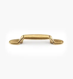 Lee Valley Handles>Burnished Brass Plain Die-Cast Pull