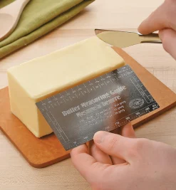 Lee Valley Measurement>Butter Measuring Guide