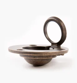 Lee Valley Pulls>Campaign-Style Round Ring Pulls