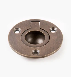 Lee Valley Pulls>Campaign-Style Round Ring Pulls