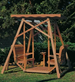 Lee Valley Plans>Canopy Glider Swing Plan